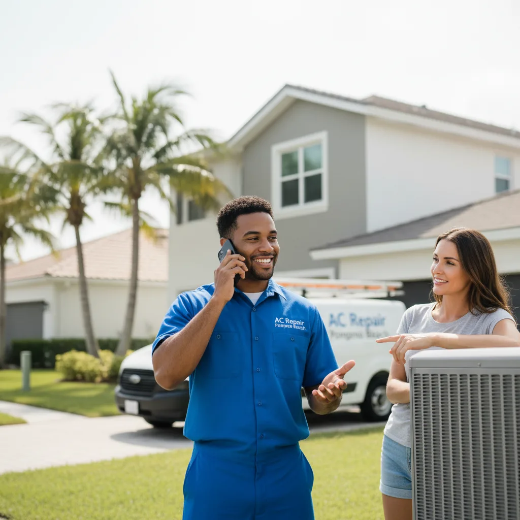 AC Repair Pompano Beach customer support in Purcell